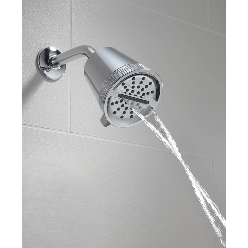 Delta Faucet 52386-PR Contemporary Shower Head, Lumicoat Chrome