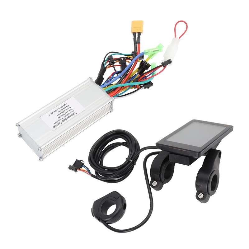 Electric Bike Brushless Controller M6T LCD Display 36/48V 500W ABS