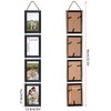 QUTREY Black 4x6 Hanging Picture Frames Set of 2, 4