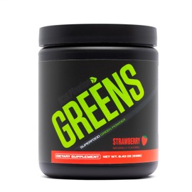Sculpt Nation by V Shred Greens Strawberry - Premium Greens Powder & Superfood Blend with Collagen to Support Skin, Digestion, and Energy - 30-Day Supply