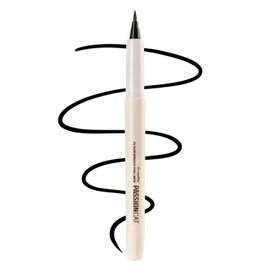 PASSIONCAT Vegan, hypoallergenic Liner |Classic liner for beginners | Ultra Slim Ink Liner, Waterproof Liquid Liner, Long Lasting 2X Superproof Pen Liner No.1 Black (1.0g)