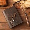 Vintage Leather Journal – Travel Journal Handmade Vintage Deckle Edge