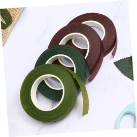 Operitacx 4 Rollen 30 Blumenbänder Blumenklebeband Blumenarrangementband Knospenvasen Girlanden Zur Dekoration Blumendrahtstiele Wasserfestes Floristenband Blumenstrauß Verpackungsband Vase