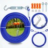 Heavy Duty Aerial Dog Tie Out Trolley System for Small