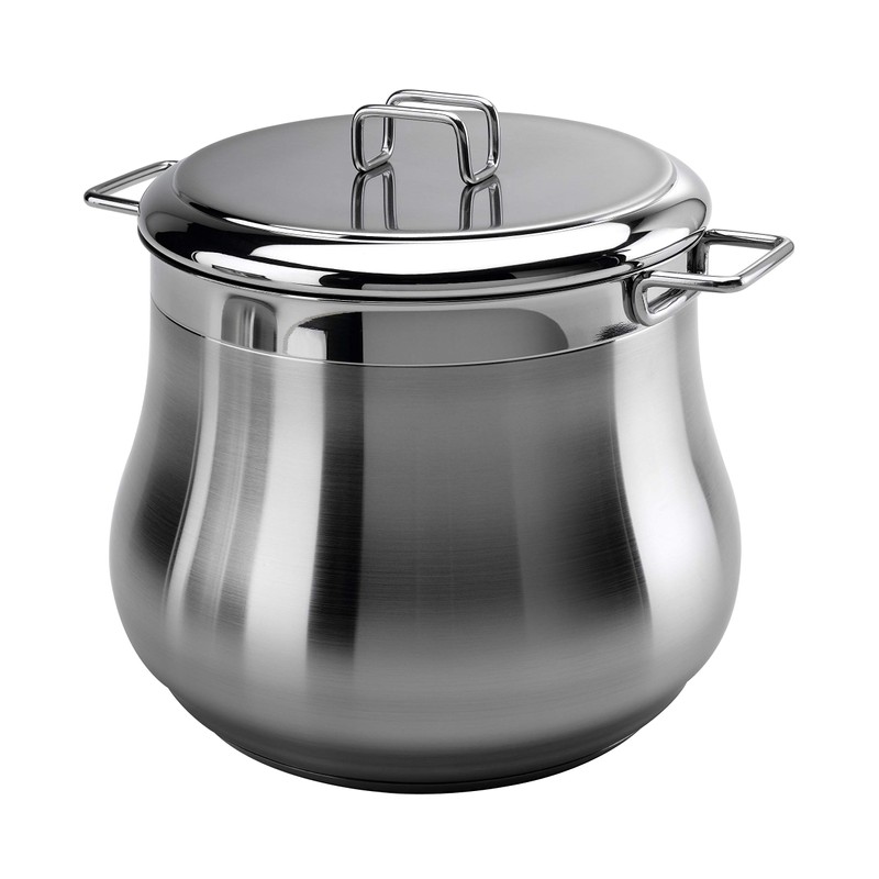 Barazzoni Lid, Line Tummy, 18/10 Stainless Steel 18 cm steel