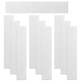 Keadic 10Pcs Shim Stock Assortment, Stainless Steel Strips Metal Shim Stock Metal Shims, Thickness, 0.006", 1" Width x 6" Length