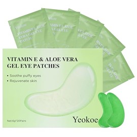 Yeokoe Parches para Ojeras e Hinchazn 20 Pares de Mascarillas                                                                                         