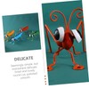 CAXUSD Decorative Figurine Vivid Iron Art Ornament for Outdoor Garden