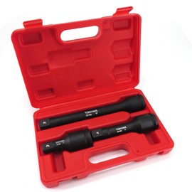 TONYNOL 1" Drive Impact Extension Bar,3 PCS(4",6",10"),Cr-Mo Steel,With a Storage Case.