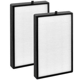 2 Pack KJ350G Replacement Filter for TOSOT Air Purifier, 3 Stage Filter, H13 True Hepa with High efficiency Activated carbon and Pre-Filter