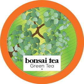 Bonsai Tea Co. Green Tea, Compatible with 2.0 Keurig K Cup Brewers, 100Count
