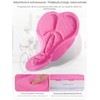 BERGRISAR Pantaloncini da ciclismo imbottiti 4D da donna per bici