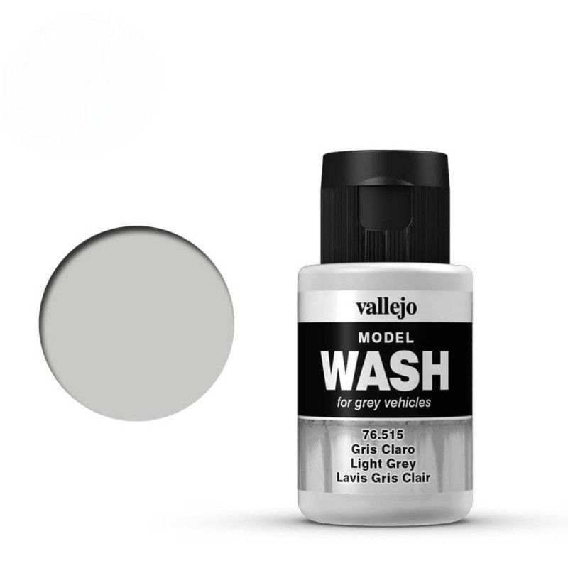 Vallejo Model Wash Light Grey - 76.515