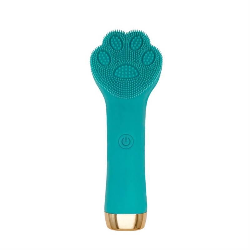 Facial Massage High Frequency Sonic Vibration Cleansing Instrument Waterproof Silicone