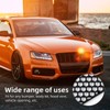 AggAuto 47"x16" ABS Plastic Universal Car Grill Mesh, Automotive Grille