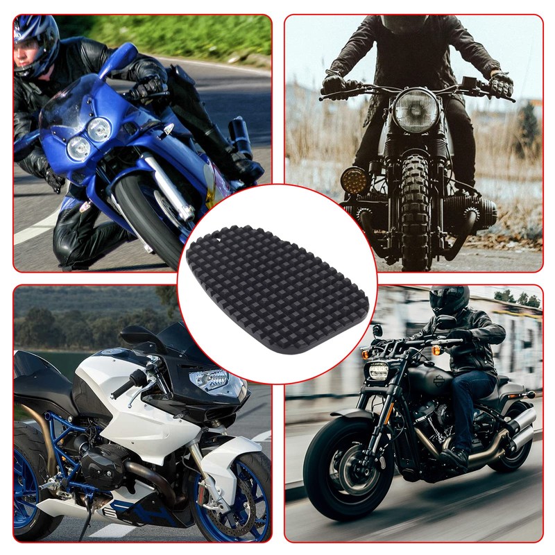 Ygmylandbb Motorcycle Side Stand Pad Motorcycle Kickstand Plate Pad PP