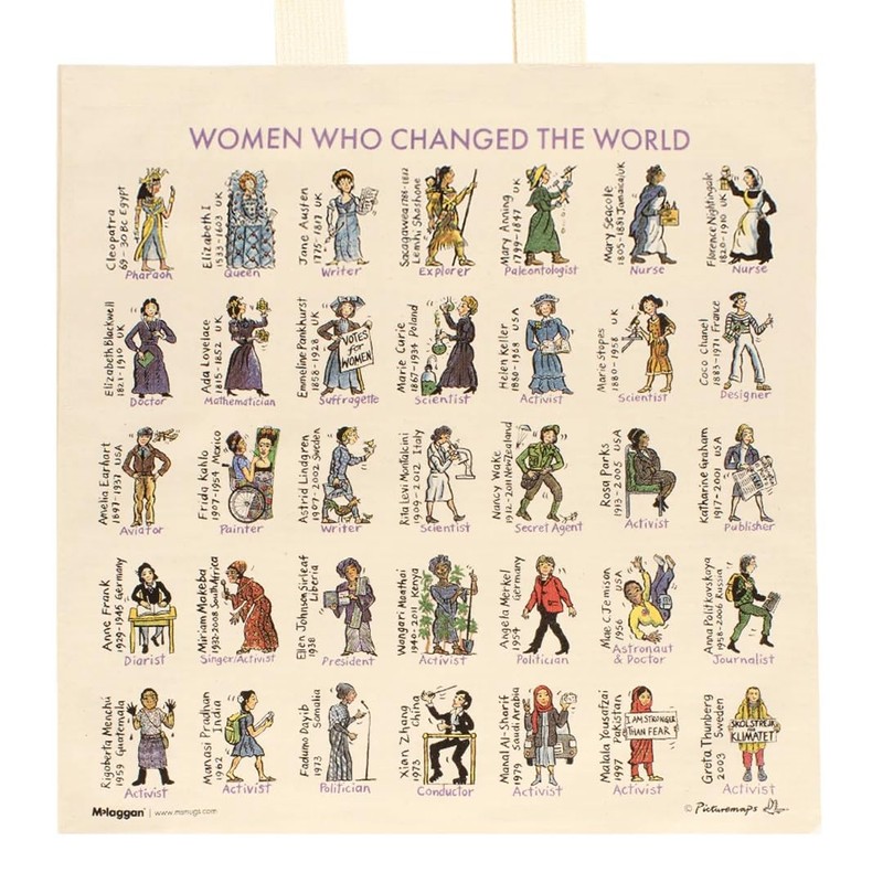Mclaggan McLaggan Women Who Changed The World - Tote Bag