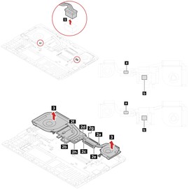Deal4GO Right Side Graphics GPU Cooling Fan ND75C28-18A01 ND75C28-19C02 Replacement for Lenovo Thinkpad P72 P73