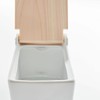 Zero Japan Bee House Premium Salt Box with Hinoki Lid
