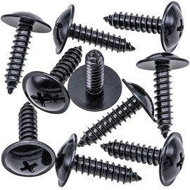 Rexka 10pcs Rear Fender Liner Screws Compatible with Hyundai Kia 12493-05207E Accent Elantra Sonata Forte Rio Sorento