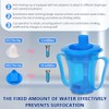 Ehucon Dysphagia Regulating Drinking Cup, Prevent Choking for Dysphagia/Dementia/Elderly,Dispenses 5cc