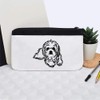Azeeda 'Fluffy Dog' Pencil Case (PC00035109)