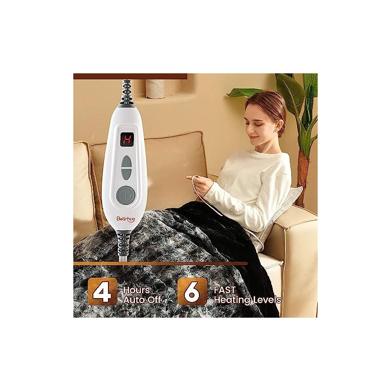 Bearhug Electric Throw Controller for 50"x60" Heated Throw
