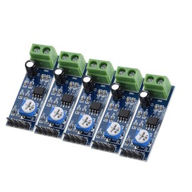 5PCS LM386 Audio Amplifier Module, 200 Times,5V 12V Adjustable in Ardunio,Home Theater and Other Sound Equipment