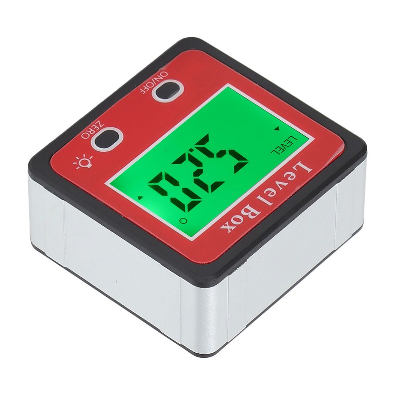 Digital Level Box LCD Display Angle Finder High Accuracy Inclinometer