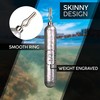 Reaction Tackle- Lead Drop Shot Weights - dropshot sinkers, 1/2