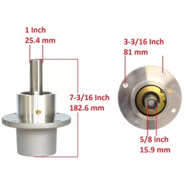 H&H bros 3 Pk For Ferris 1530301 30301 5030301 5061033 5061033SM Spindle Assembly