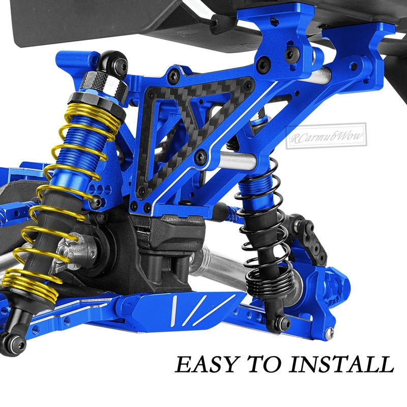 RCarmubWow RC Rear Wing Mount w/Washer Upgrades Part for 1/10