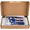 Vaughan 21 Piece Paint Kit with Brushes, Tray, Liners, Accessories,