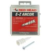 E-Z Ancor 25 Qty Red Head EZ Ancor Nylon Plastic