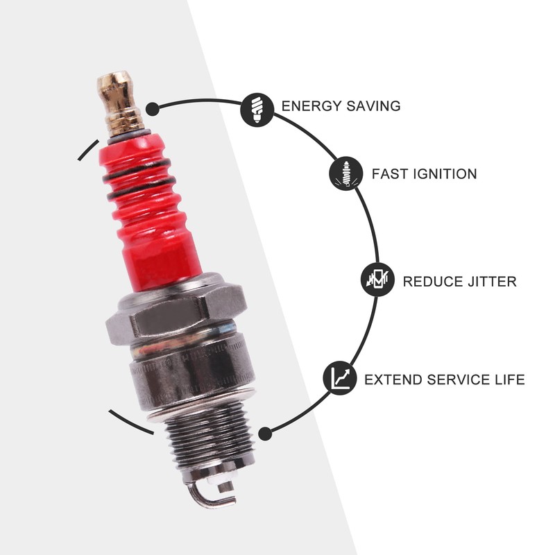 GOOFIT New Spark Plug E6TC for 50cc 70cc 90cc 110cc