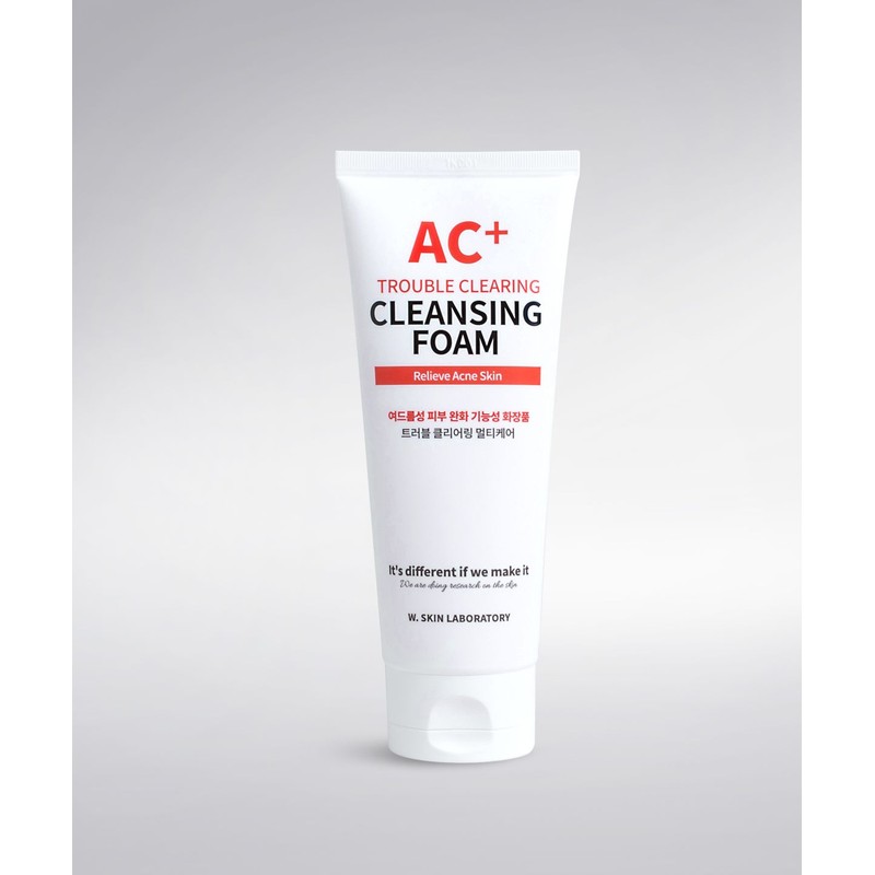 W Skin Research AC+ Trouble Clearing Functional Cleansing Foam