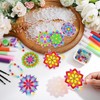 Sonwyoung 30 Sets Suncatchers Craft Kits, DIY Glow in The