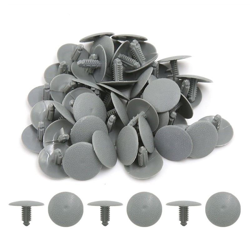 sourcing map Auto Car Door Fender Bumper Nylon Rivets Fastener