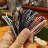 3중 스트링 헤어끈 [브라운] Triple String Hair Tie [Brown]
