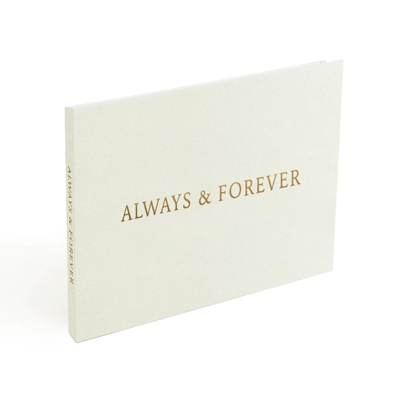 7 Inch Digital Wedding Video Album, Linen Hardcover Video Book