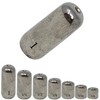Reaction Tackle Tungsten Barrel Weights - 1/8oz-silver