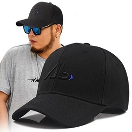 Cedar Eight Men's Cap, Large Size, Deep Wear, Casual Cap, 23.6 - 25.6 inches (60 - 65 cm), Black, Free size