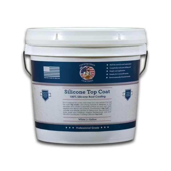 100% Silicone Roof Coating - Restore Your Roof in a