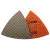 Z-Lion Diamond Triangular Sanding Pads for Oscillating Tools(4 Pcs/lot)