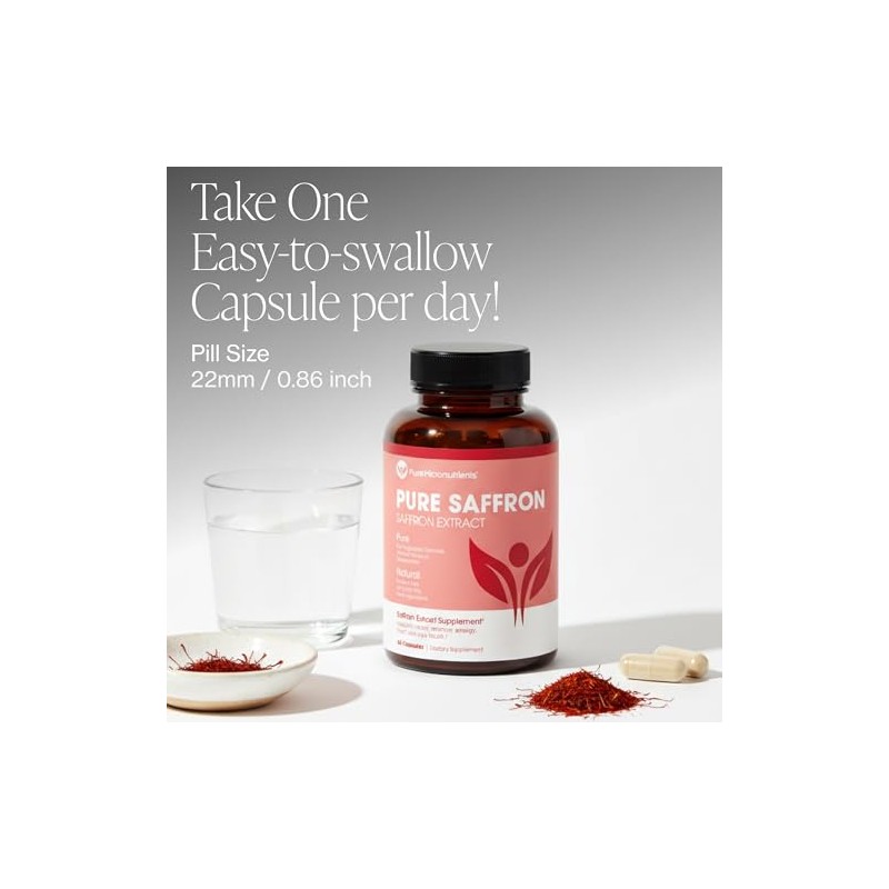 Pure Micronutrients Azafrán 60 Cápsulas - Memoria - Estado de
