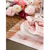 DII Gingham Check Tabletop Collection, Pink, Placemat Set