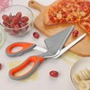 Vutyvve Pizza Scissors, Multi-Functional Kitchen Shears with Detachable Pizza Peel,