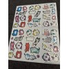 Jot Holographic Cat Sticker Sheet Laser Kitten Kitty Stickers Crafter’s