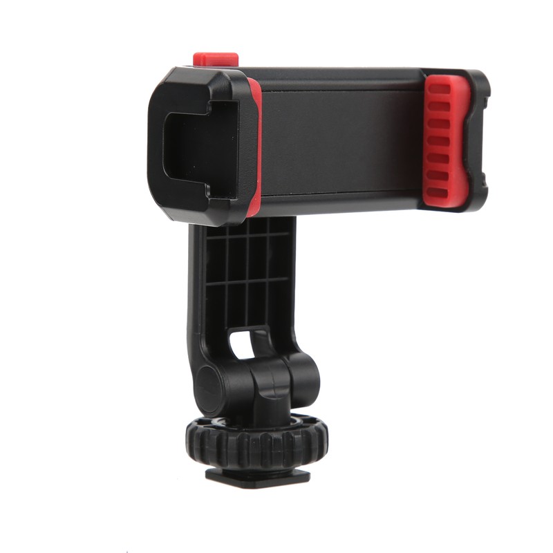 360 Degree Rotation Phone Clip Phone Bracket with Cold Shoe