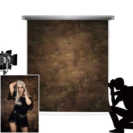 Kate 1.5 x 2.2 m Microfibre Brown Background Retro Background Abstract Photocell for Newborns Professional Studio Portrait Photography